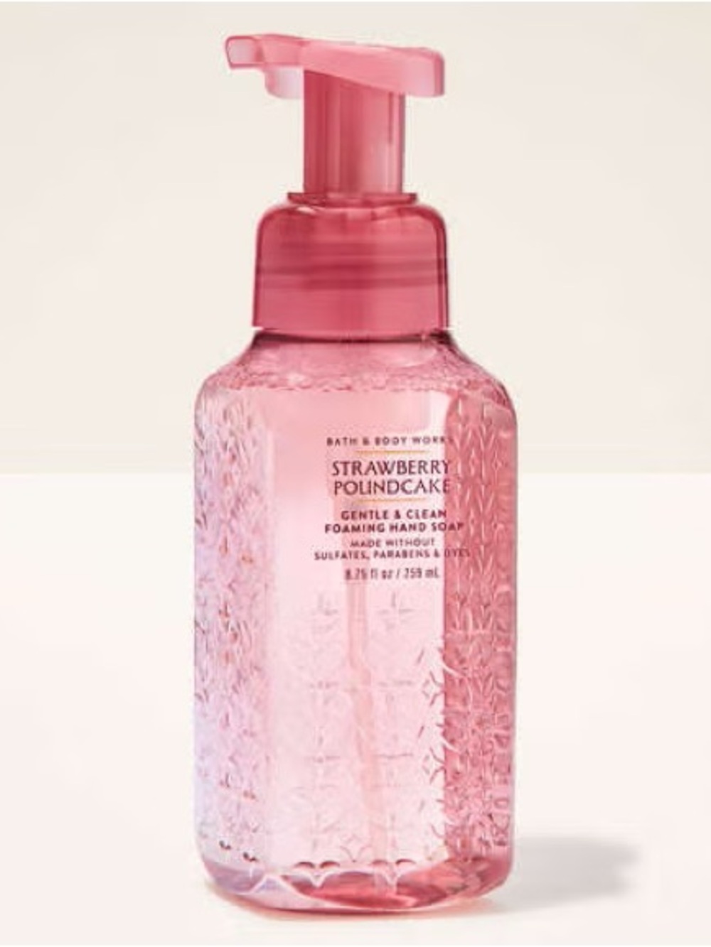 Bath & Body Works Strawberry Poundcake Foaming Hand Soap Bundle of 2